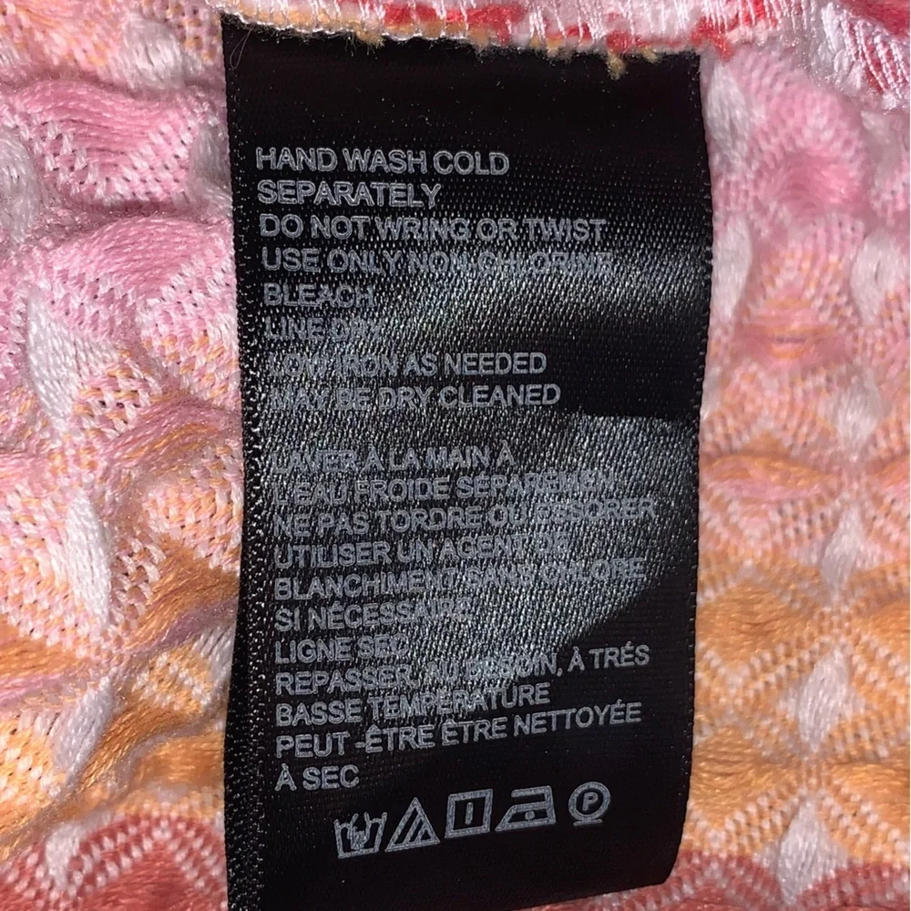 Urban Outfitters BDG S Rainbow Waffle Texture Button Up Shirt Jacket Oversized - Picture 8 of 10